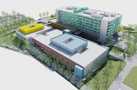 Image for Reconstruction of 41.000 m2 Pula general hospital starts