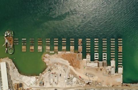 Image for GI supervision over Zagreb Pier Container Terminal