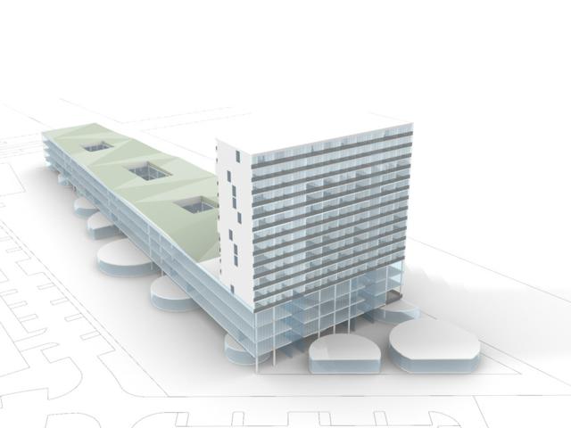 Slika:  Projektiranje i projektantski nadzor izgradnje poslovno-stambenog kompleksa Vrbani III