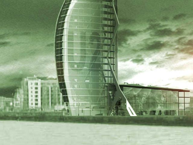 Slika:  Projektiranje tornja u Dublinu