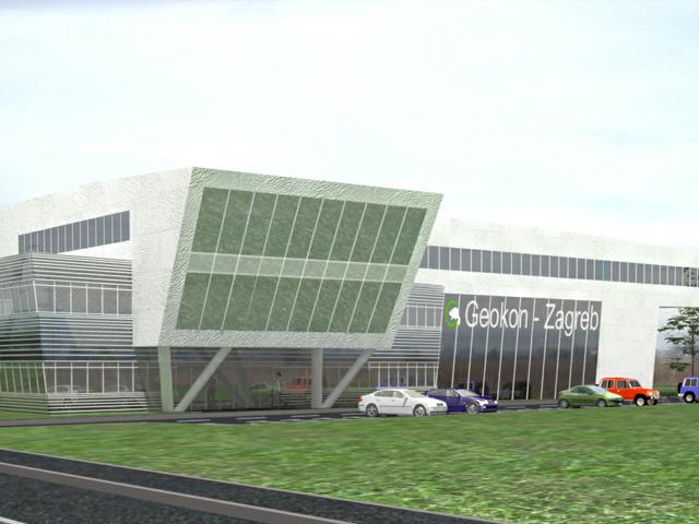 Slika:  Projektiranje poslovne zgrade Geokon / OpusGeo u Samoboru
