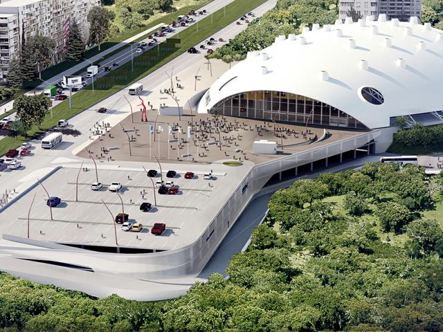 Slika:  Usluga arhitektonskog projektiranja Sportske Arene u  Burgasu